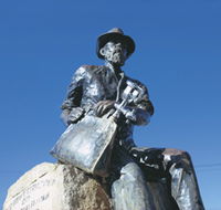 Paddy Hannans Statue - Holiday Jervis Bay