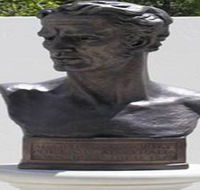 Adam Lindsay Gordon Bronze Bust - Holiday Jervis Bay