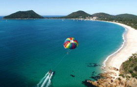 Port Stephens Parasailing - Holiday Jervis Bay 3