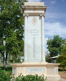 Charleville War Memorial - Holiday Jervis Bay 1