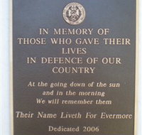 Koumala War Memorial - Holiday Jervis Bay