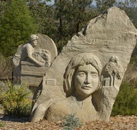 Heritage Sculptures at Pensioners Hill Lookout - Holiday Jervis Bay