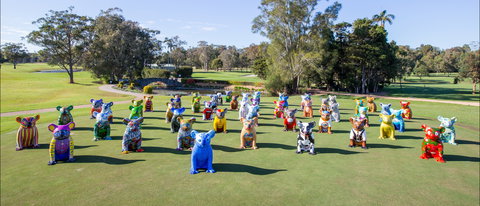 Hello Koalas Sculpture Trail - Holiday Jervis Bay 0
