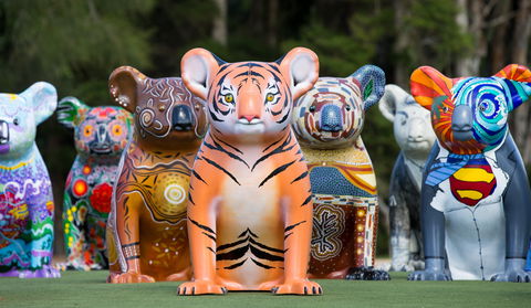 Hello Koalas Sculpture Trail - Holiday Jervis Bay 1