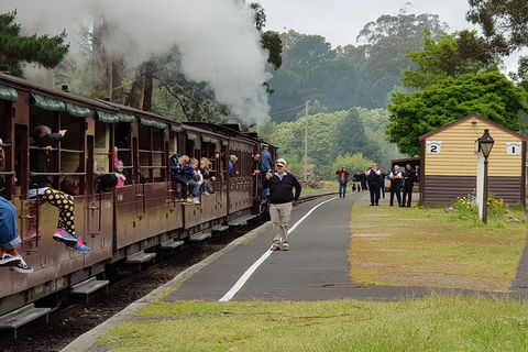 Day Tour Of Yarra Valley Puffing Billy And Rayners Orchard - Holiday Jervis Bay 0