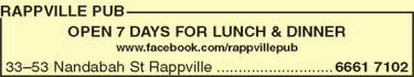 Rappville Pub - Holiday Jervis Bay 1