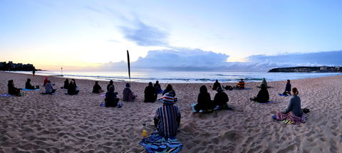 Making Meditation Mainstream Free Beach Meditation Sessions - Avalon Beach - Holiday Jervis Bay 0