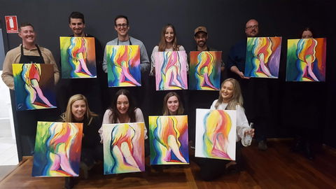 Paint And Sip Experience - Holiday Jervis Bay 1