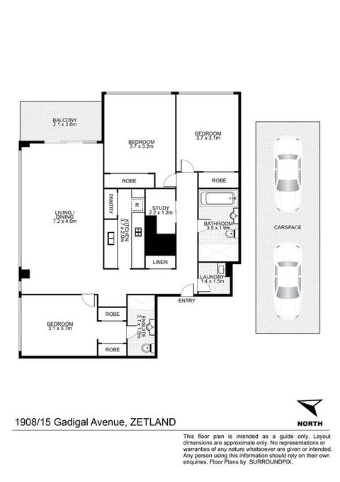 Gadigal Groove - Modern And Bright 3BR Executive Apartment In Zetland With Views - Holiday Jervis Bay 11
