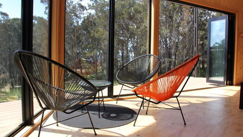 BAY OF FIRES ECO HUT Off Grid Experience At Binalong Bay - Holiday Jervis Bay 11