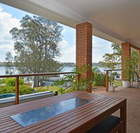 The House on the Lake  Fishing Point Lake Macquarie - honestly put the line in and catch fish - Holiday Jervis Bay