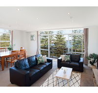 View Of Manly Pines And Waves From Large Apartment - Holiday Jervis Bay