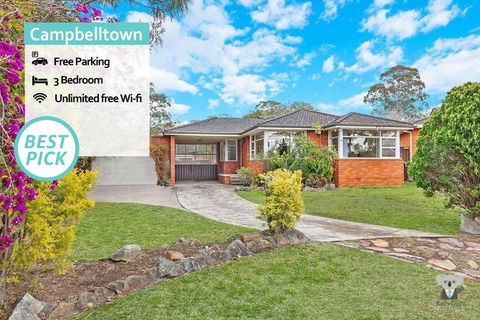 CAMPBELLTOWN HOLIDAY HOME 3 BED + FREE PARKING NCA039 - Holiday Jervis Bay 0