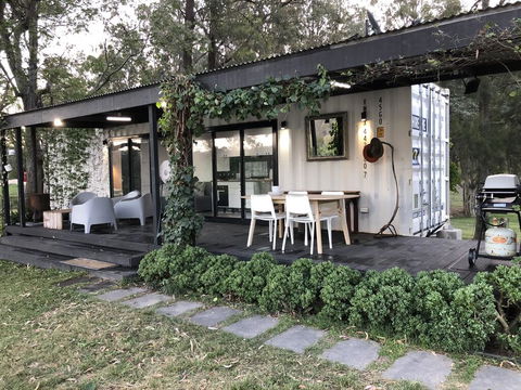 Absolute Riverfront Shipping Container Cabin - Holiday Jervis Bay 0