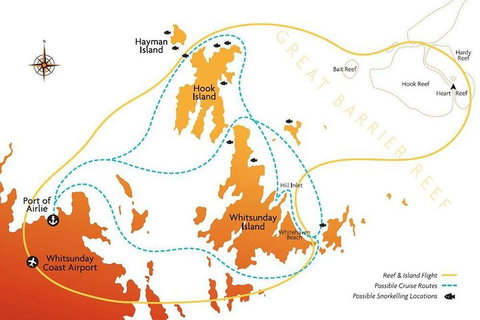 Reef And Island Scenic Flight From Airlie Beach - Holiday Jervis Bay 0
