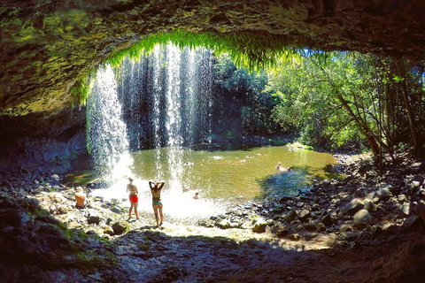 Byron Surrounds: Nimbin Waterfall Adventure - Swimming Tour - Holiday Jervis Bay 1