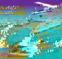 Scenic Flight - Great Barrier Reef Heart Reef Whitehaven Beach  Hill Inlet - Holiday Jervis Bay