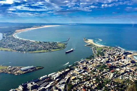 40-45 Minute Port Stephens And Stockton Beach Helicopter Flight - For 2 - Holiday Jervis Bay 2